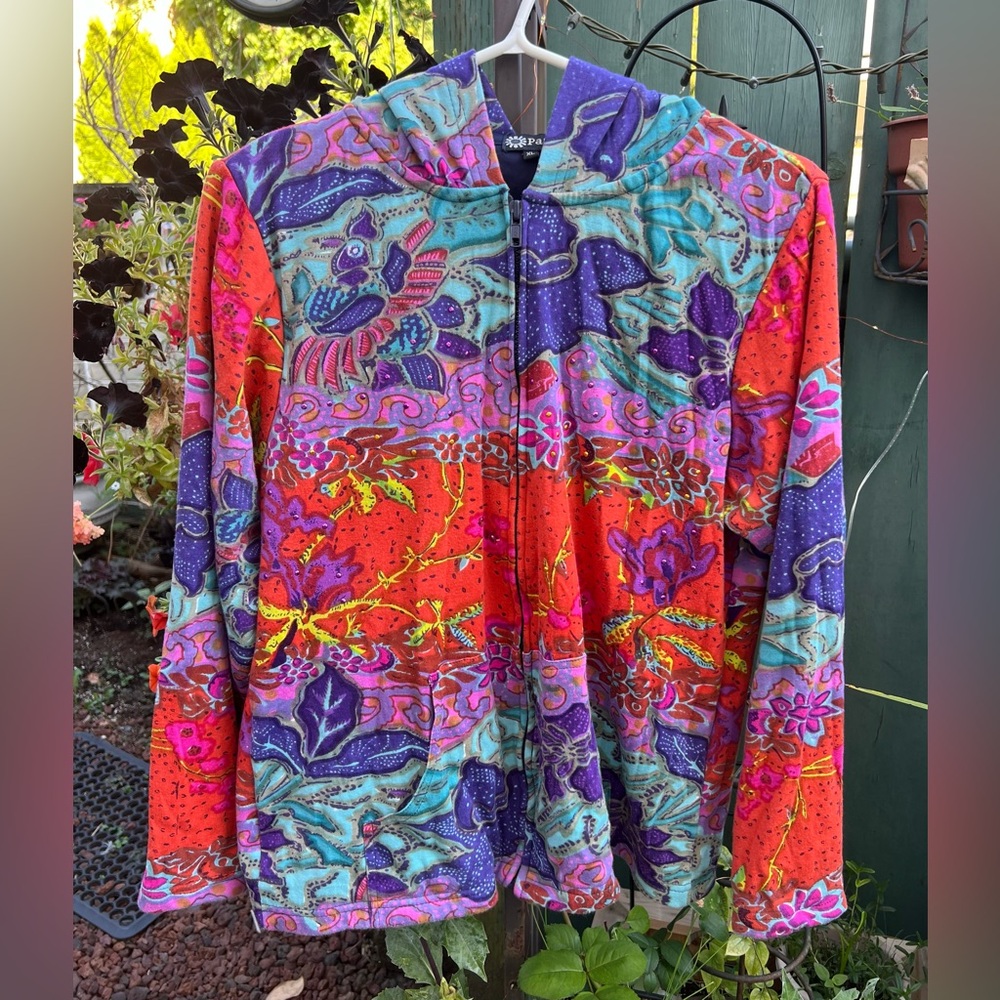 Colorful Floral Women's Hoodies